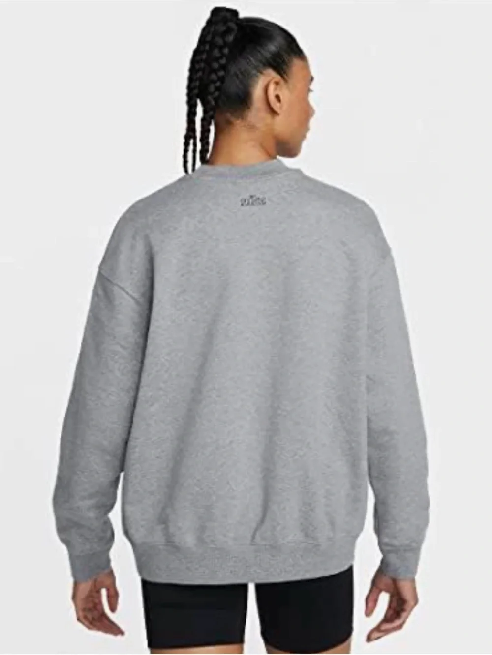 Nike Dri-Fir Get Fit Gray Crewneck Sweatshirt L